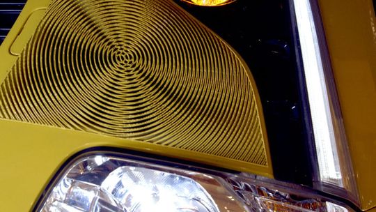 Der Kunde kann geometrische und organische Muster in zehn verschiedenen Farben auswählen.