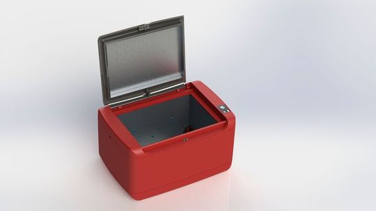 Die IQ-Mobile desinfiziert elektronische Geräte in Krankenhäusern mit Hilfe von LED-erzeugten UV-C-Strahlen. Die IQ-Mobile desinfiziert elektronische Geräte in Krankenhäusern mit Hilfe von LED-erzeugten UV-C-Strahlen.