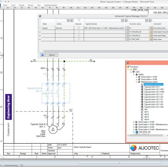 Aucotec stellt auf der Innotrans 2016 in Berlin ein neues System für das Konfigurieren von Projekten für die Schienenfahrzeugindustrie vor. Aucotec stellt auf der Innotrans 2016 in Berlin ein neues System für das Konfigurieren von Projekten für die Schienenfahrzeugindustrie vor.