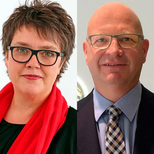 Susanne Mickan und Christian Fähndrich