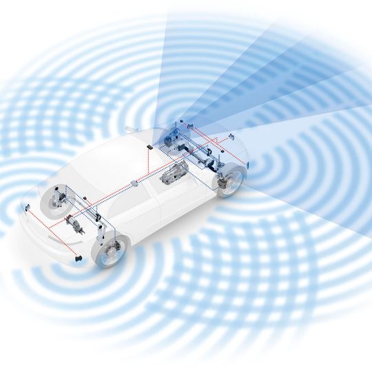 Um die Lidar-Technik im eigenen Hause weiterzuentwickeln hat sich ZF am Unternehmen Unternehmen Ibeo Automotive Systems beteiligt. Um die Lidar-Technik im eigenen Hause weiterzuentwickeln hat sich ZF am Unternehmen Unternehmen Ibeo Automotive Systems beteiligt.