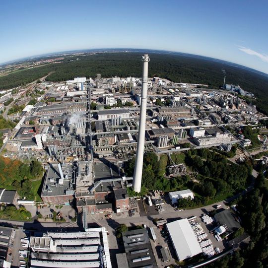 Blick auf den Dyneon-Standort in Burgkirchen Blick auf den Dyneon-Standort in Burgkirchen
