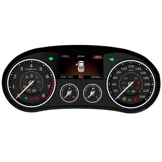 Continental liefert das Farb-Kombiinstrument für den Borgward BX7. Continental liefert das Farb-Kombiinstrument für den Borgward BX7.