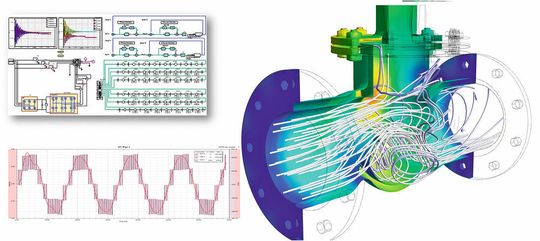 Un logiciel gérant de multiples paramètres physiques. Un logiciel gérant de multiples paramètres physiques.