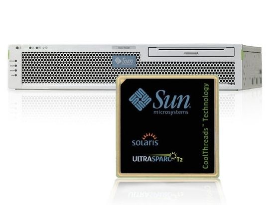 Sun präsentiert das dritte Server-Modell mit UltraSPARC-T2-Prozessor: Netra T5220. Sun präsentiert das dritte Server-Modell mit UltraSPARC-T2-Prozessor: Netra T5220.