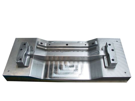 Prototype stamping tooling for a cross-piece used to form leaf reinforcements in the automotive industry. Prototype stamping tooling for a cross-piece used to form leaf reinforcements in the automotive industry.