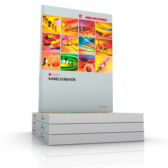 Die 21. Ausgabe des Zubehörkatalogs von Helukabel stellt auf 544 Seiten viele Neuheiten aus dem Bereich Kabelzubehör vor. Die 21. Ausgabe des Zubehörkatalogs von Helukabel stellt auf 544 Seiten viele Neuheiten aus dem Bereich Kabelzubehör vor.
