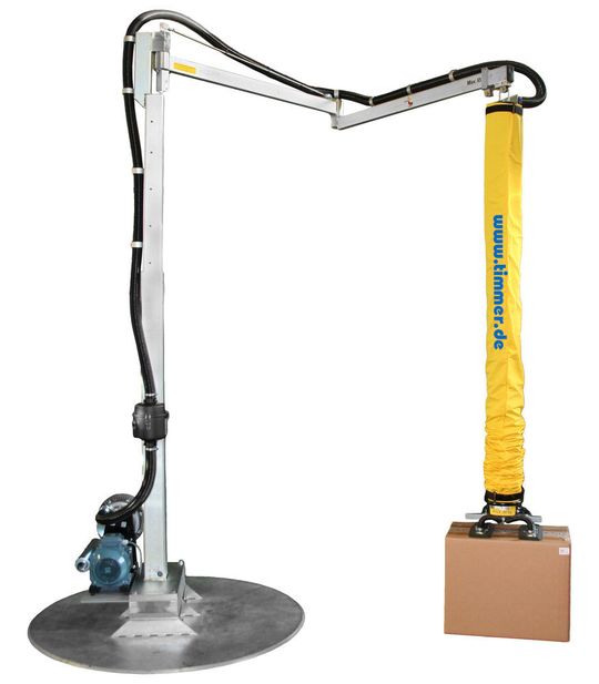 Mobiler Schlauchheber mit Abschaltautomatik von Timmer. Mobiler Schlauchheber mit Abschaltautomatik von Timmer.