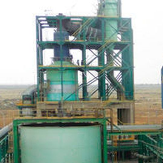 The new phosphoric acid plants are part of the NCIC Ain Sokhna Fertilizer Complex on the Gulf of Suez. The new phosphoric acid plants are part of the NCIC Ain Sokhna Fertilizer Complex on the Gulf of Suez.