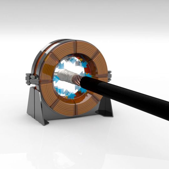 Durch die Entladung gespeicherter elektrischer Energie erzielt das MPC-Verfahren eine Verformung des Crimp-Kontakts. Durch die Entladung gespeicherter elektrischer Energie erzielt das MPC-Verfahren eine Verformung des Crimp-Kontakts.