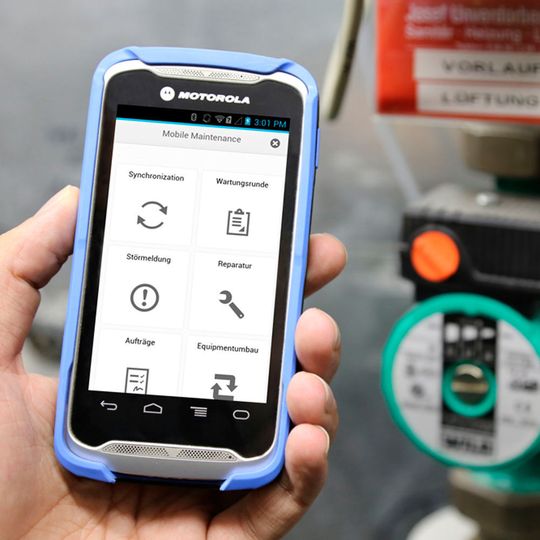 Modernisierte Instandhaltung bei Sappi in Gratkorn: Robuste Business-Smartphones mit SAP-UI-5-Bedienoberfläche ersetzen veraltete PDAs.