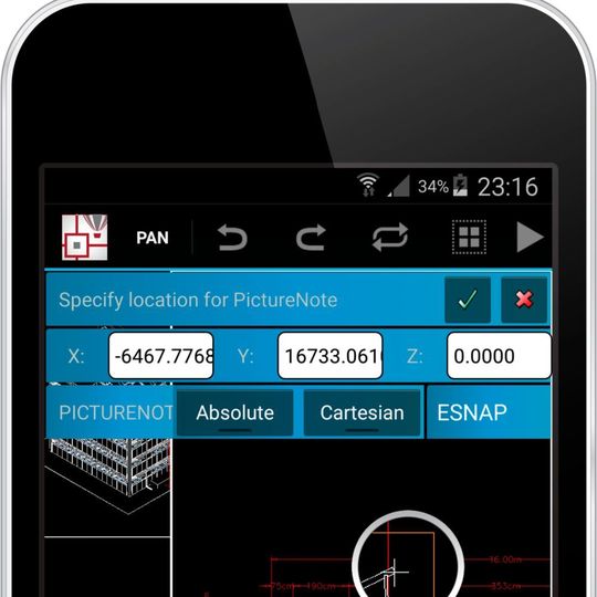 Eine kostenlose Android-App ergänzt jetzt Corel-CAD 2016. Eine kostenlose Android-App ergänzt jetzt Corel-CAD 2016.