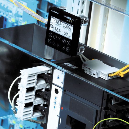Der Remote-Monitor und Buskoppler Diris Digiware D-50 ermöglicht die lokale Überwachung aller angeschlossenen Geräte. Der Remote-Monitor und Buskoppler Diris Digiware D-50 ermöglicht die lokale Überwachung aller angeschlossenen Geräte.