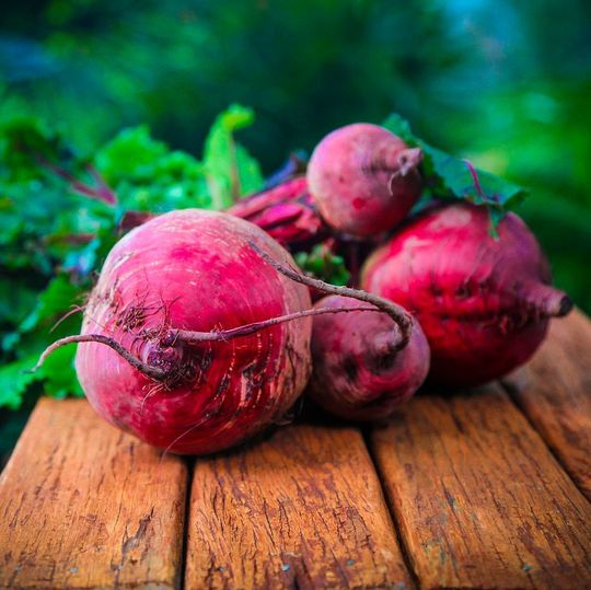 Rote Beete ist ein natürliches Färbemittel Rote Beete ist ein natürliches Färbemittel