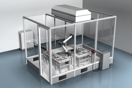 FreeCon Contactless: Die kontaktlose, wartungsfreie Energieübertragung eignet sich für Reinraum-Applikationen. FreeCon Contactless: Die kontaktlose, wartungsfreie Energieübertragung eignet sich für Reinraum-Applikationen.