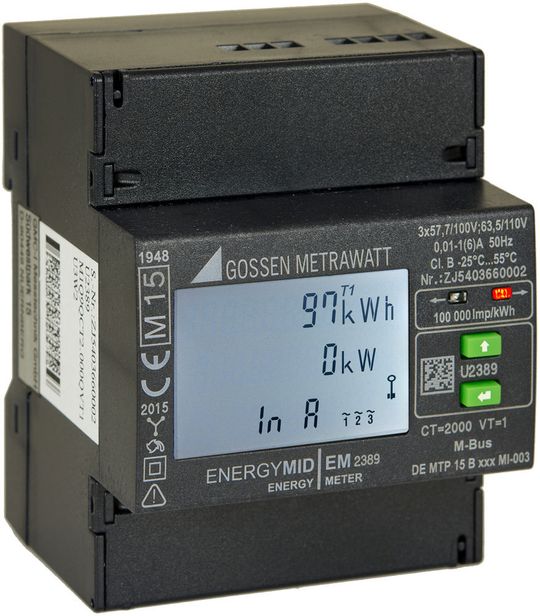 Die zukunftssichere Zählergeneration von Gossen Metrawatt ist nach MID für Abrechnungszwecke geeicht. Die zukunftssichere Zählergeneration von Gossen Metrawatt ist nach MID für Abrechnungszwecke geeicht.