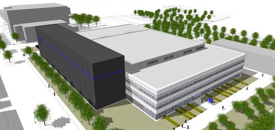 So soll das Verpackungszentrum im Jahr 2018 aussehen. So soll das Verpackungszentrum im Jahr 2018 aussehen.