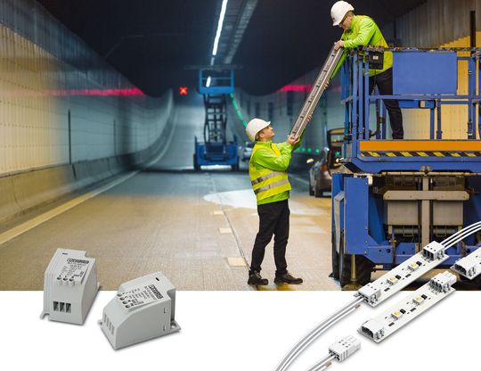 LED-Leuchten im Einsatz: Bei der Installation von LED-Beleuchtungstechnik im industriellen oder gewerblichen Umfeld spielt der Schutz der Leuchtenanlage eine wichtige Rolle. Die Komponenten aus der Schutz- oder Geräteanschlusstechnik vereinfachen die Arbeit. LED-Leuchten im Einsatz: Bei der Installation von LED-Beleuchtungstechnik im industriellen oder gewerblichen Umfeld spielt der Schutz der Leuchtenanlage eine wichtige Rolle. Die Komponenten aus der Schutz- oder Geräteanschlusstechnik vereinfachen die Arbeit.