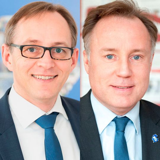 York Schmidt zur Nedden (li.) und Matthias Gauglitz York Schmidt zur Nedden (li.) und Matthias Gauglitz