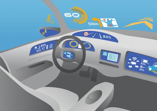 Neue Mobilitätskonzepte: Das Vernetzen von Insassen und Fahrzeugen mit dem Internet, mit anderen Fahrzeugen und der Umgebung Neue Mobilitätskonzepte: Das Vernetzen von Insassen und Fahrzeugen mit dem Internet, mit anderen Fahrzeugen und der Umgebung