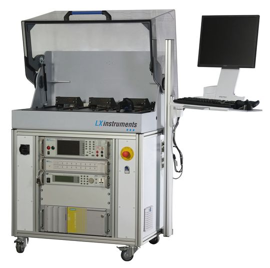 Sicherheitstest: Automatisierte, schlüsselfertige Systemlösung mit OMNIA 2, SC6540 und Stromquelle aus der 7000er Serie von APT. Sicherheitstest: Automatisierte, schlüsselfertige Systemlösung mit OMNIA 2, SC6540 und Stromquelle aus der 7000er Serie von APT.