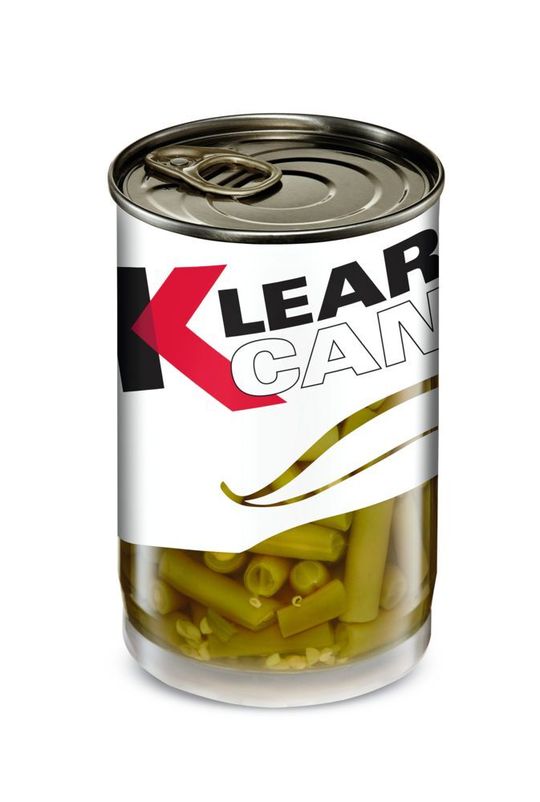 Milacron’s Klear Can is a recyclable multilayer plastic can that is said to be poised to dethrone metal food cans for the packaging of long shelf-life items. Milacron’s Klear Can is a recyclable multilayer plastic can that is said to be poised to dethrone metal food cans for the packaging of long shelf-life items.