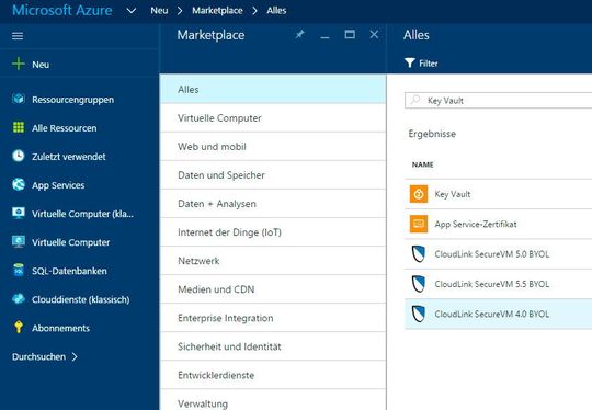 Azure Key Vault lässt sich im Azure-Portal oder der PowerShell verwalten.