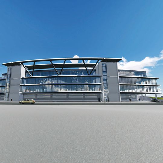 Das Rendering des Neubaus der Webasto SE in Stockdorf. Das Rendering des Neubaus der Webasto SE in Stockdorf.