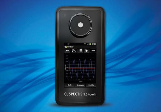 Das Spektrometer GL SPECTRIS für Licht- und Flickermessungen. Das Spektrometer GL SPECTRIS für Licht- und Flickermessungen.
