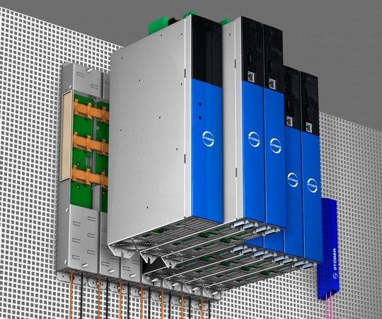 Stöber präsentiert seine neuen Antriebsregler in Anreihtechnik. Stöber präsentiert seine neuen Antriebsregler in Anreihtechnik.