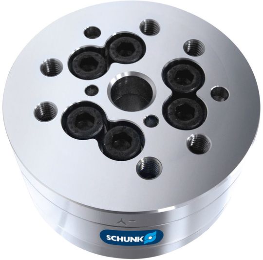 Der kompakte Schunk FT Mini 58 verfügt über ein Signal-Rausch-Verhältnis nahe Null. Mit ihm sind auch hochdynamische Regelungskonzepte realisierbar. Der kompakte Schunk FT Mini 58 verfügt über ein Signal-Rausch-Verhältnis nahe Null. Mit ihm sind auch hochdynamische Regelungskonzepte realisierbar.