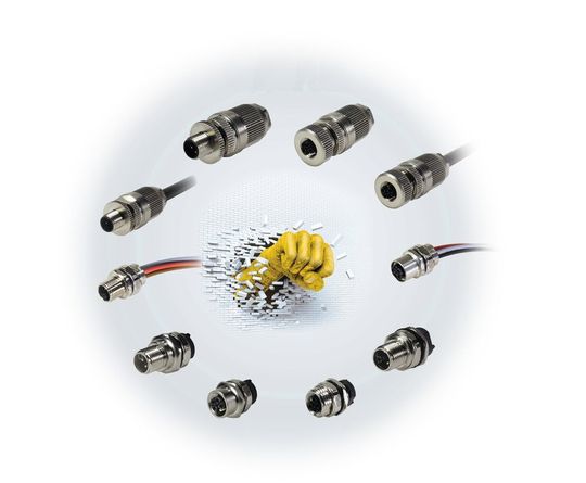 Industrie 4.0: Der Trend der Miniaturisierung zieht sich durch alle drei Lebensadern der Industrie. Ein Beispiel ist der Leistungssteckverbinder M12 Power L coded. Industrie 4.0: Der Trend der Miniaturisierung zieht sich durch alle drei Lebensadern der Industrie. Ein Beispiel ist der Leistungssteckverbinder M12 Power L coded.