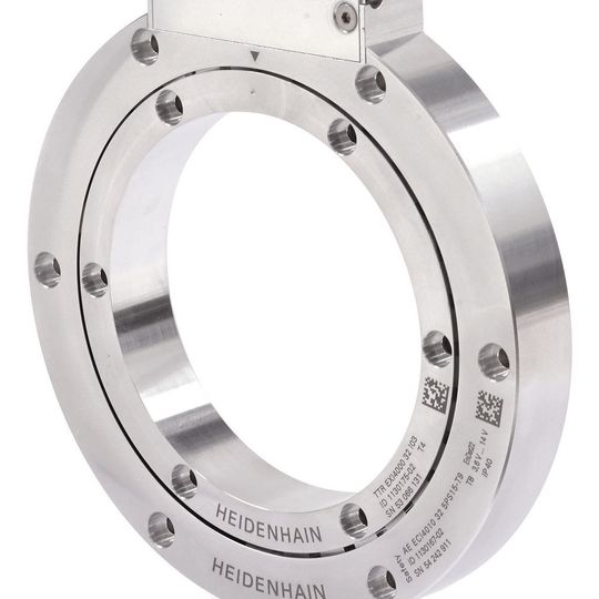 Drehgeber mit induktiver Rundumabtastung in Hohlwellen-Ausführung. Drehgeber mit induktiver Rundumabtastung in Hohlwellen-Ausführung.