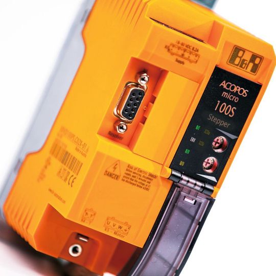Jetzt auch mit Safe Torque Off (STO) verfügbar: Der Acopos-Micro Stepper von B&R. Jetzt auch mit Safe Torque Off (STO) verfügbar: Der Acopos-Micro Stepper von B&R.
