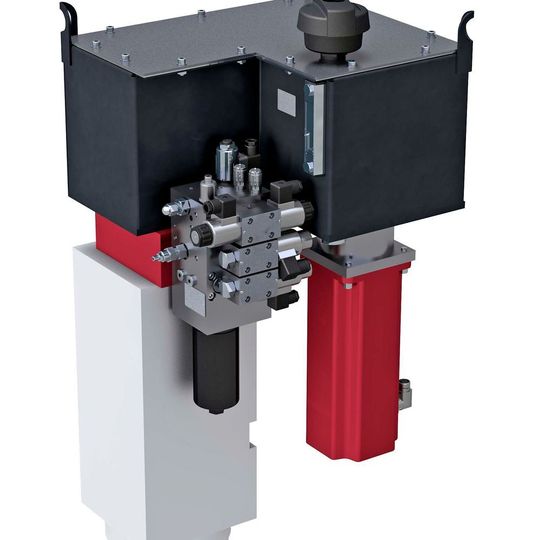 Der neu entwickelte e-Prax-Control-Antrieb ist im Gegensatz zu reinen Elektroantrieben dank der Hydraulik kräftig und langlebig. Der neu entwickelte e-Prax-Control-Antrieb ist im Gegensatz zu reinen Elektroantrieben dank der Hydraulik kräftig und langlebig.