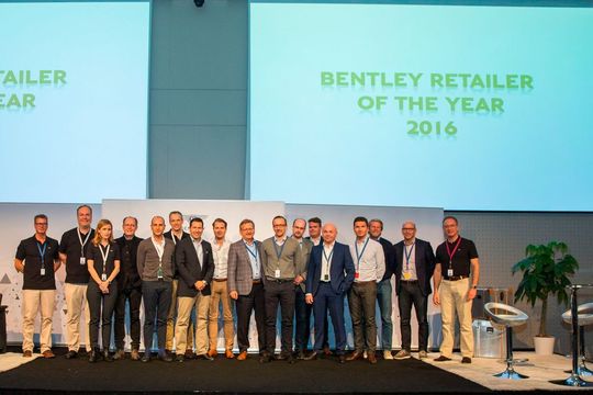 Bentley zeichnete seine besten Händler in Dubrovnik aus.