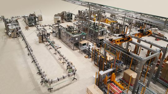 Für Senzani stehen die Sicherheit und die Produktivität der Maschinen im Mittelpunkt. Der italienische Verpackungsautomatenhersteller legt insbesondere Wert darauf, dass Projektierung und Engineering höchsten Anforderungen entsprechen. Für Senzani stehen die Sicherheit und die Produktivität der Maschinen im Mittelpunkt. Der italienische Verpackungsautomatenhersteller legt insbesondere Wert darauf, dass Projektierung und Engineering höchsten Anforderungen entsprechen.