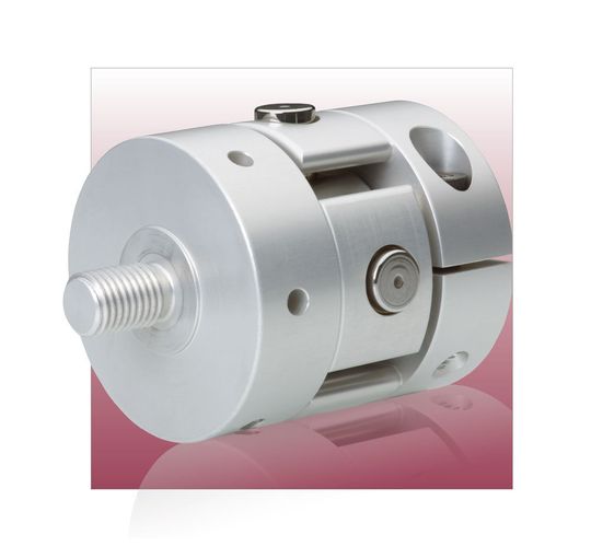 Die Loewe GK Linear gewährleistet die präzise Übertragung von reinen linearen Stellimpulsen bei gleichzeitigem Ausgleich auftretender radialer und winkliger Verlagerungen.