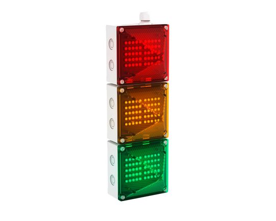 Die Lichtstärke der Quadro LED-HI ist bis zu einer Leistung von 75 cd flexibel einstellbar. Die Lichtstärke der Quadro LED-HI ist bis zu einer Leistung von 75 cd flexibel einstellbar.
