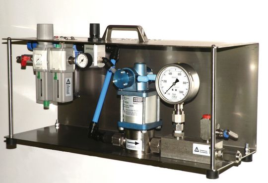 Hydro-pneumatisches Hochdruck Prüfsystem KDDPA Hydro-pneumatisches Hochdruck Prüfsystem KDDPA