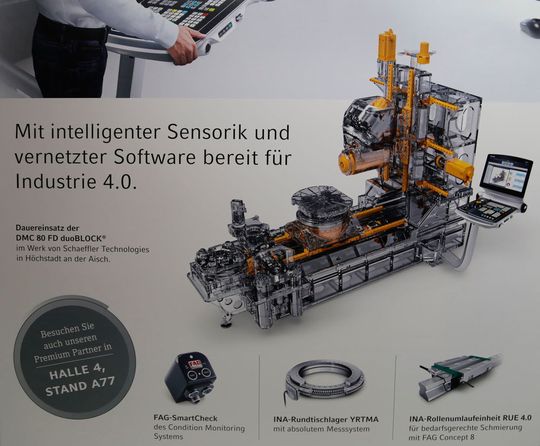 Vu à l'AMB 2016 - stand DMG Mori. Vu à l'AMB 2016 - stand DMG Mori.