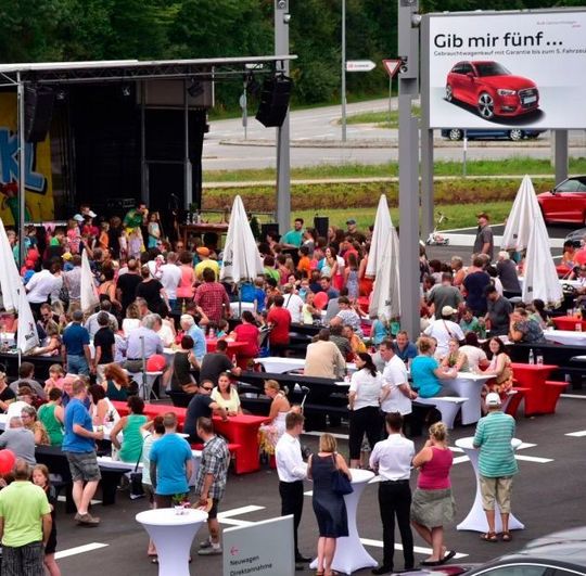 Jede Menge Aktionen: Das Autohaus Jepsen macht sich und seine Serviceangebote auf vielfältige Weise bekannt.