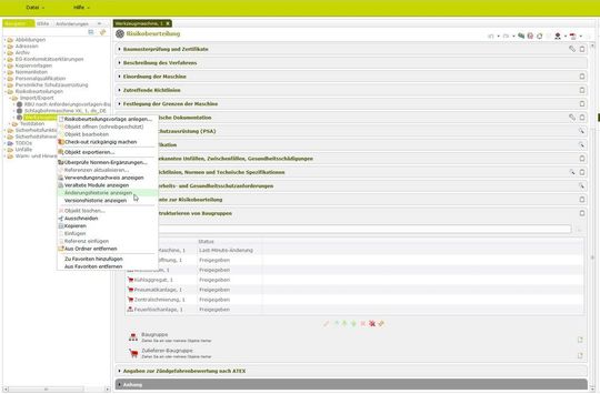 Docufy hat die aktuelle Version 4.5 der Software Machine Safety für die Risikobeurteilung vorgestellt. Docufy hat die aktuelle Version 4.5 der Software Machine Safety für die Risikobeurteilung vorgestellt.
