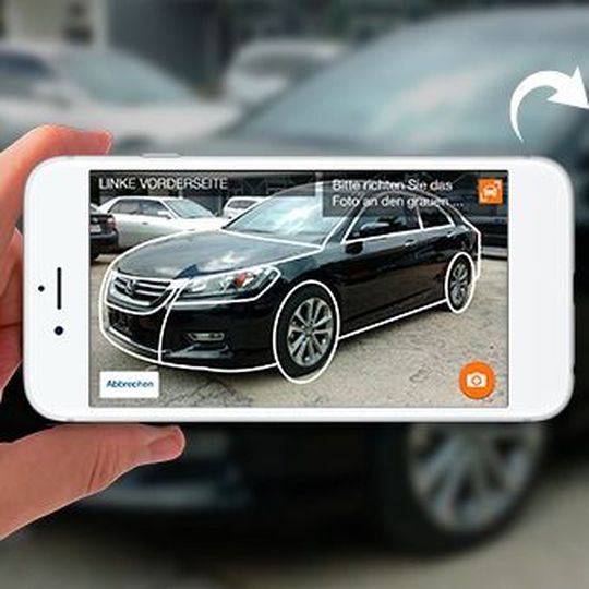 Mit der neuen App von Auto1.com können Händler alle relevanten Daten für die Fahrzeugbewertung aufnehmen – inklusive Fotos vom Fahrzeug und Angaben zu Schäden. Mit der neuen App von Auto1.com können Händler alle relevanten Daten für die Fahrzeugbewertung aufnehmen – inklusive Fotos vom Fahrzeug und Angaben zu Schäden.