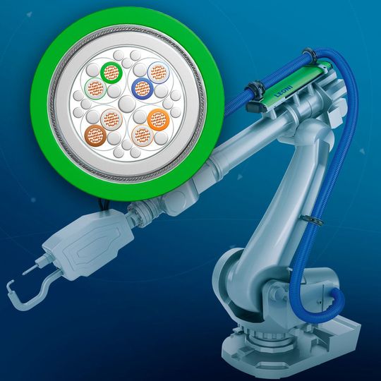Leonis torsionsbeständige High-Flex-Leitungen sollen sich für Anwendungen eignen, bei denen extremer Drehstress auf der Tagesordung steht. Leonis torsionsbeständige High-Flex-Leitungen sollen sich für Anwendungen eignen, bei denen extremer Drehstress auf der Tagesordung steht.