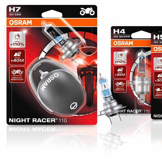 Osram präsentiert auf der »bike und business«-Fachtagung ein breites Portfolio an leistungsstarken Halogen-Lampen. Osram präsentiert auf der »bike und business«-Fachtagung ein breites Portfolio an leistungsstarken Halogen-Lampen.
