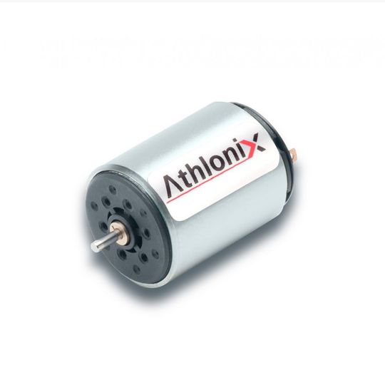 Die Athlonix-Miniatur-DC-Motoren der Serie 17DCT sind in zwei Varianten erhältlich: als Edelmetall- oder als Graphit-Kommutierung mit integriertem Neodym-Magneten. Die Athlonix-Miniatur-DC-Motoren der Serie 17DCT sind in zwei Varianten erhältlich: als Edelmetall- oder als Graphit-Kommutierung mit integriertem Neodym-Magneten.