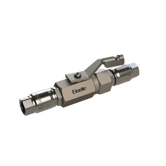 Die Kombination aus Kugelhahn und Freeline ist laut Eisele komplett totraumfrei.