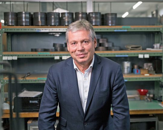Jean-Michel Uhl, directeur de l'entreprise Générale Ressorts, appartenant au groupe Acrotec. Jean-Michel Uhl, directeur de l'entreprise Générale Ressorts, appartenant au groupe Acrotec.