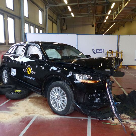 Der Audi Q2 stellte sich dem NCAP-Test der Brüsseler Crash-Spezialisten. Der Audi Q2 stellte sich dem NCAP-Test der Brüsseler Crash-Spezialisten.